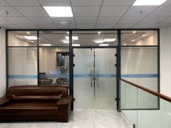 长春玻璃隔断厂家安装案例图片展示